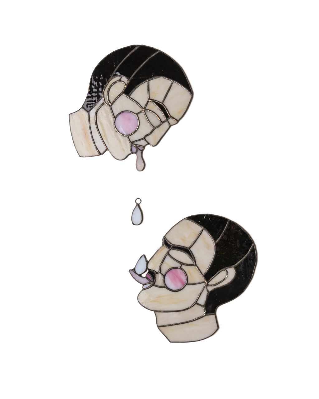 Bleiverglasung, 50 x 35 cm