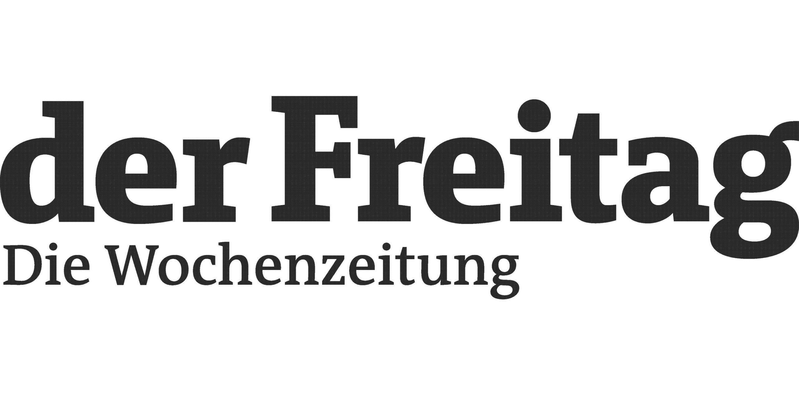 der Freitag mit Unterzeile